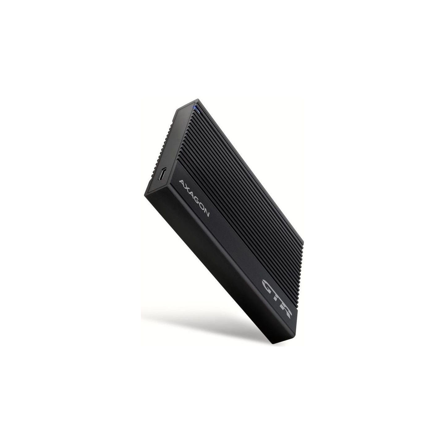 Axagon EE25-GTR USB-C 3.2 Gen 2 - SATA 6G, 2.5" External RIBBED box BLACK