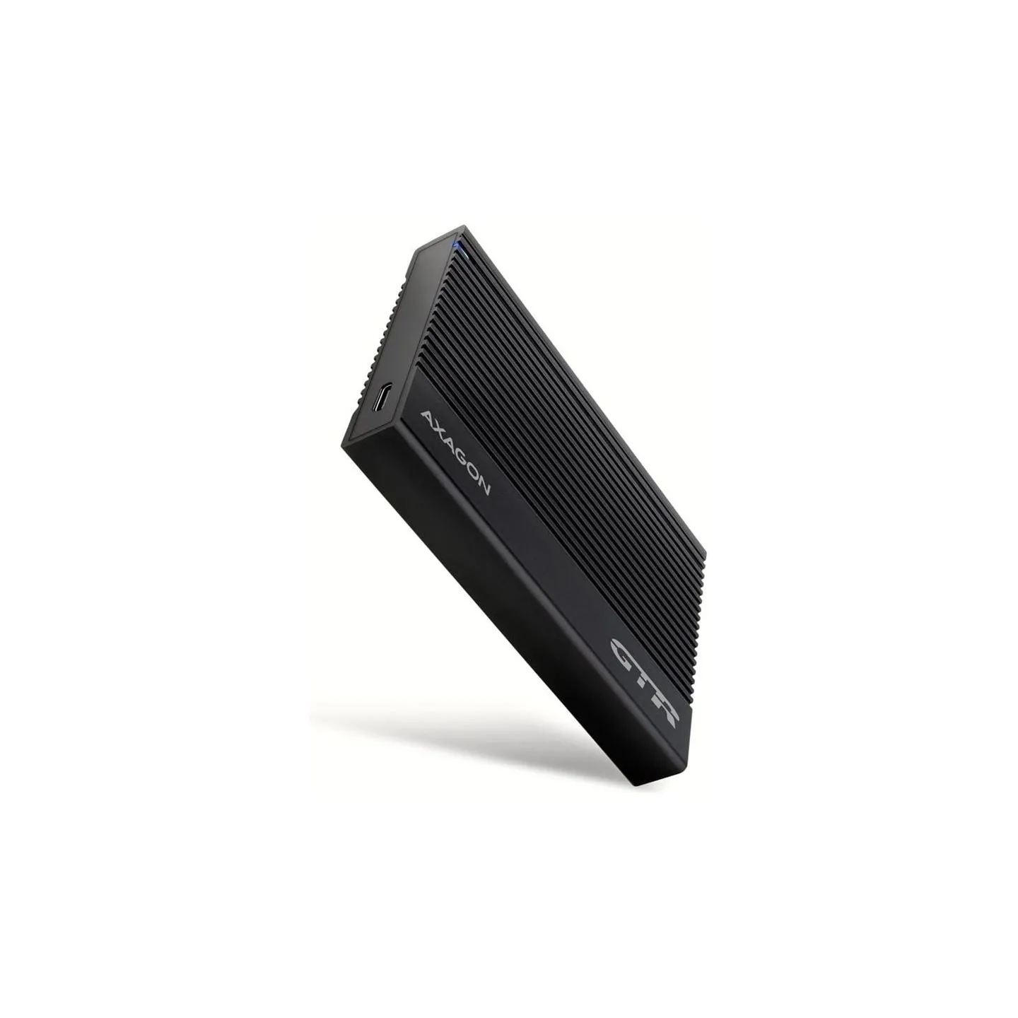 Axagon EE25-GTR USB-C 3.2 Gen 2 - SATA 6G, 2.5" External RIBBED box BLACK