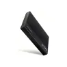 Axagon EE25-GTR USB-C 3.2 Gen 2 - SATA 6G, 2.5" External RIBBED box BLACK