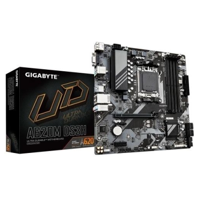 Gigabyte Mainboard|GIGABYTE|AMD A620|Socket AM5|micro ATX|RAM DDR5-SDRAM|4xSlots|1xPCI Express x1 slots|1xPCI Express x16 slots|