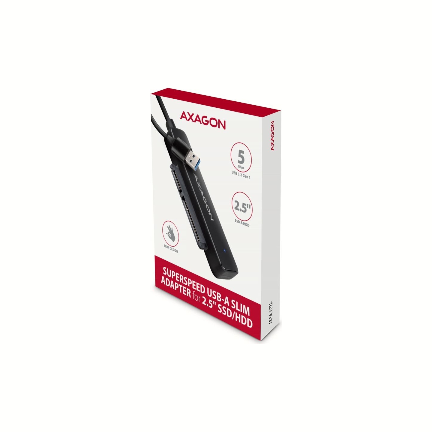 Axagon ADSA-FP2A USB3.2 Gen1 - SATA 6G 2.5" HDD/SSD FASTPort2 Adapter