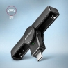 Axagon Foldable pocket USB-C contact Smart / ID card reader.