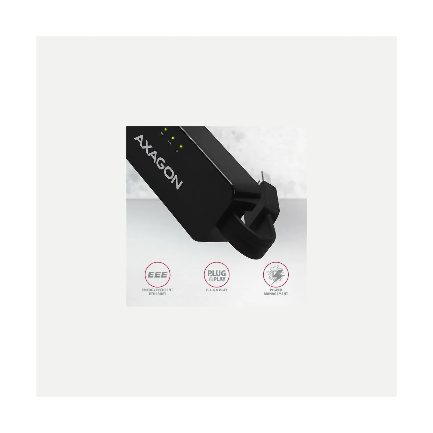 Axagon ADE-XR Type-A USB2.0 - Fast Ethernet 10/100 Adapter