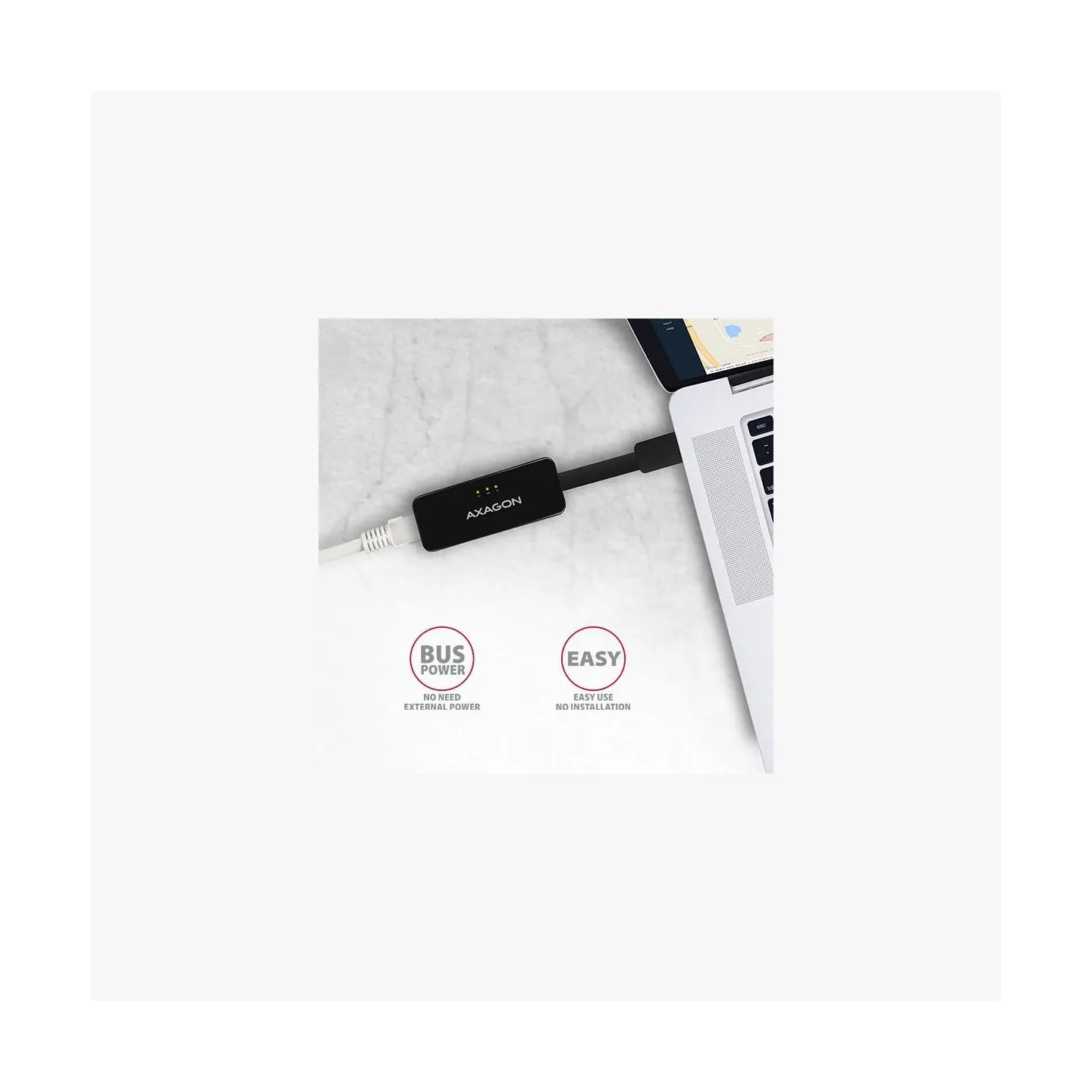 Axagon ADE-XR Type-A USB2.0 - Fast Ethernet 10/100 Adapter