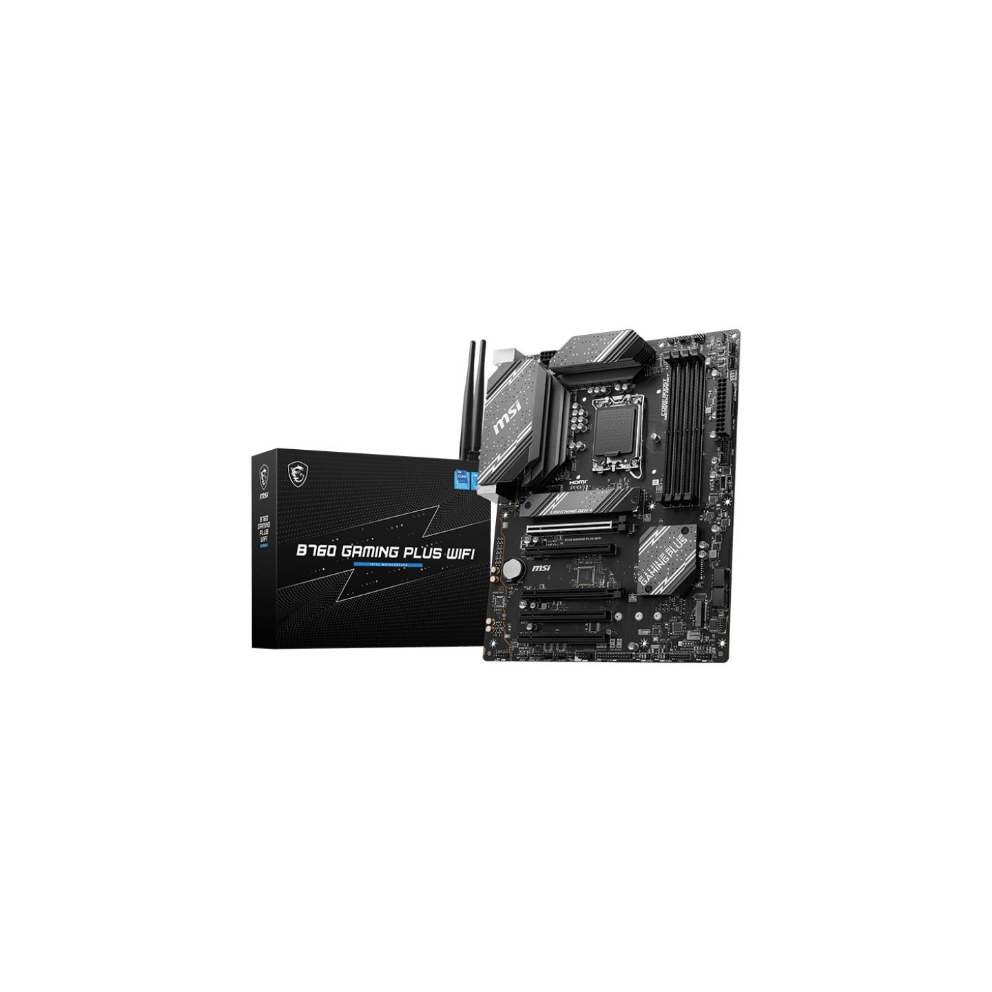 MSI B760 GAMING PLUS WIFI s1700 4DDR5 DP/HDMI ATX