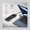 Axagon HUE-F7A, HUB 7- port USB 3.2 Gen 1 ALU