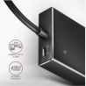 Axagon Seven-port USB 3.2 Gen 1 hub with charging support. Connector for external power supply. USB-A cable 1 m.