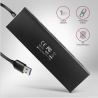 Axagon HUE-F7A, HUB 7- port USB 3.2 Gen 1 ALU