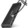 Axagon HUE-F7A, HUB 7- port USB 3.2 Gen 1 ALU