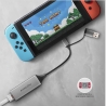 Axagon ADE-TXCA USB-C USB3.2 Gen 1 + USB-A reduction- Gigabit Ethernet 10/100/1000 Adapter, metal, titan grey