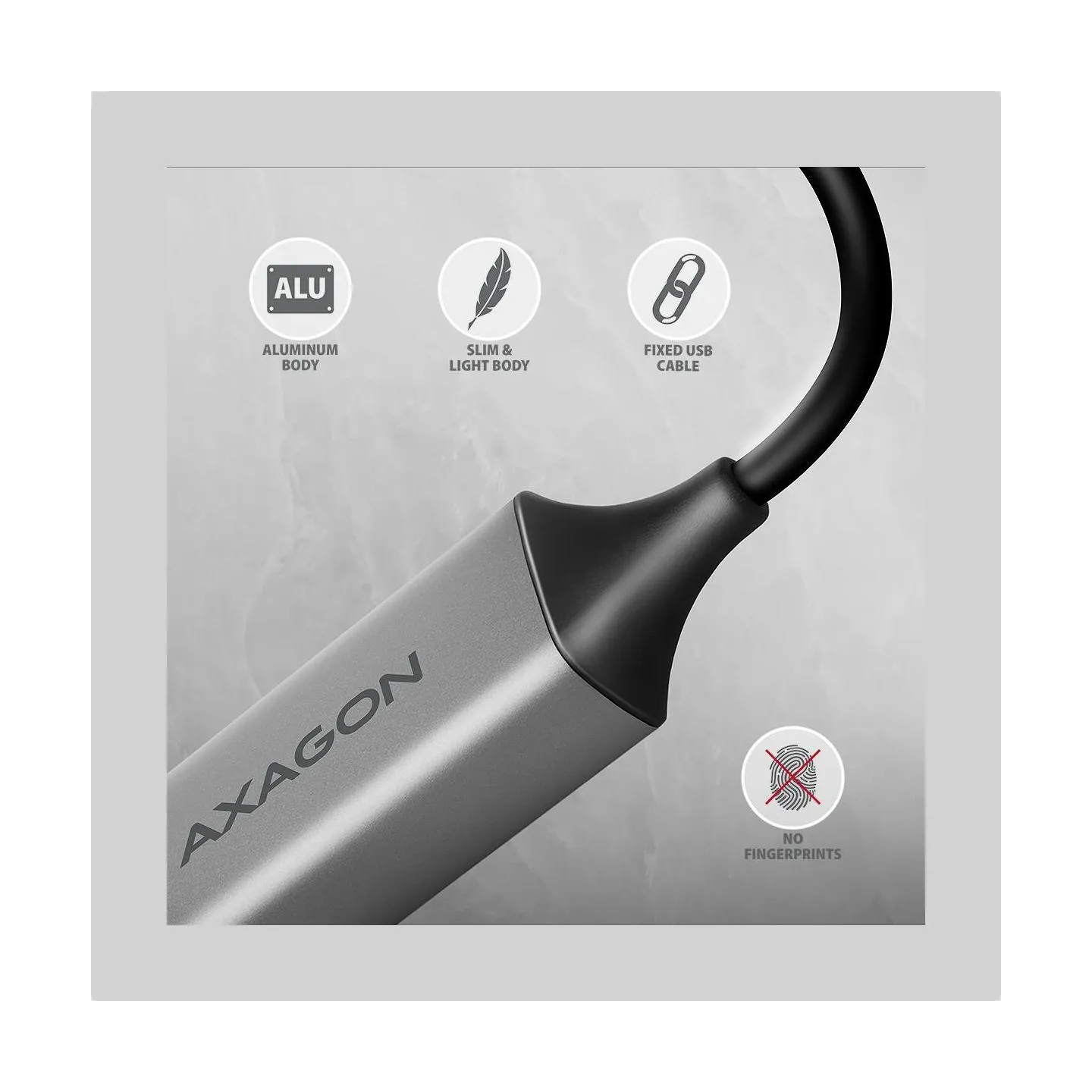 Axagon ADE-TXCA USB-A/C 3.2 Ge n 1 LAN adapter 1Gbit