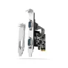 Axagon PCI-Express card with two 250 kbps serial ports. ASIX AX99100. Standard & Low Profile.