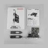 Axagon PCI-Express card with two 250 kbps serial ports. ASIX AX99100. Standard & Low Profile.