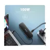 Axagon HMC-6GLN 2x USB-A 5Gbps, 1x USB-C 5Gbps, 4K/60Hz HDMI, RJ-45, USB 3.2 Gen 1 hub, PD 100W, 20cm USB-C cable