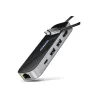 Axagon HMC-6GLN multiport hub USB-C LAN HDMI PD100W