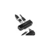 Axagon ADSA-FPX USB-C 10Gbps - SATA 6G 2.5"/3.5" SSD/HDD FAST PORT X adapter incl. AC, adapter USB-C - USB-A
