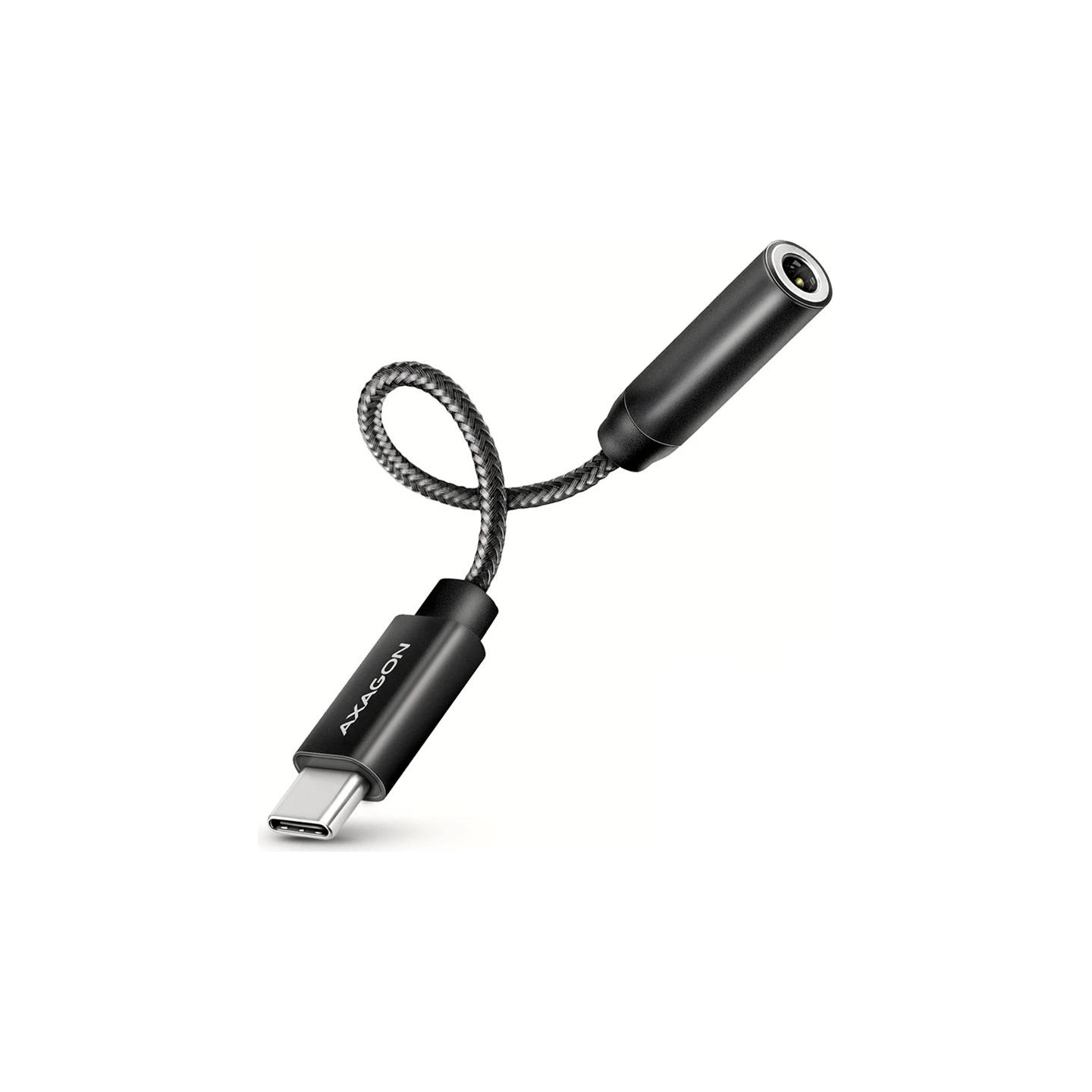 Axagon ADA-HC USB-C - 3.5mm (F) connector, Hi-Res DAC, Audio Adapter 32bit 384kHz