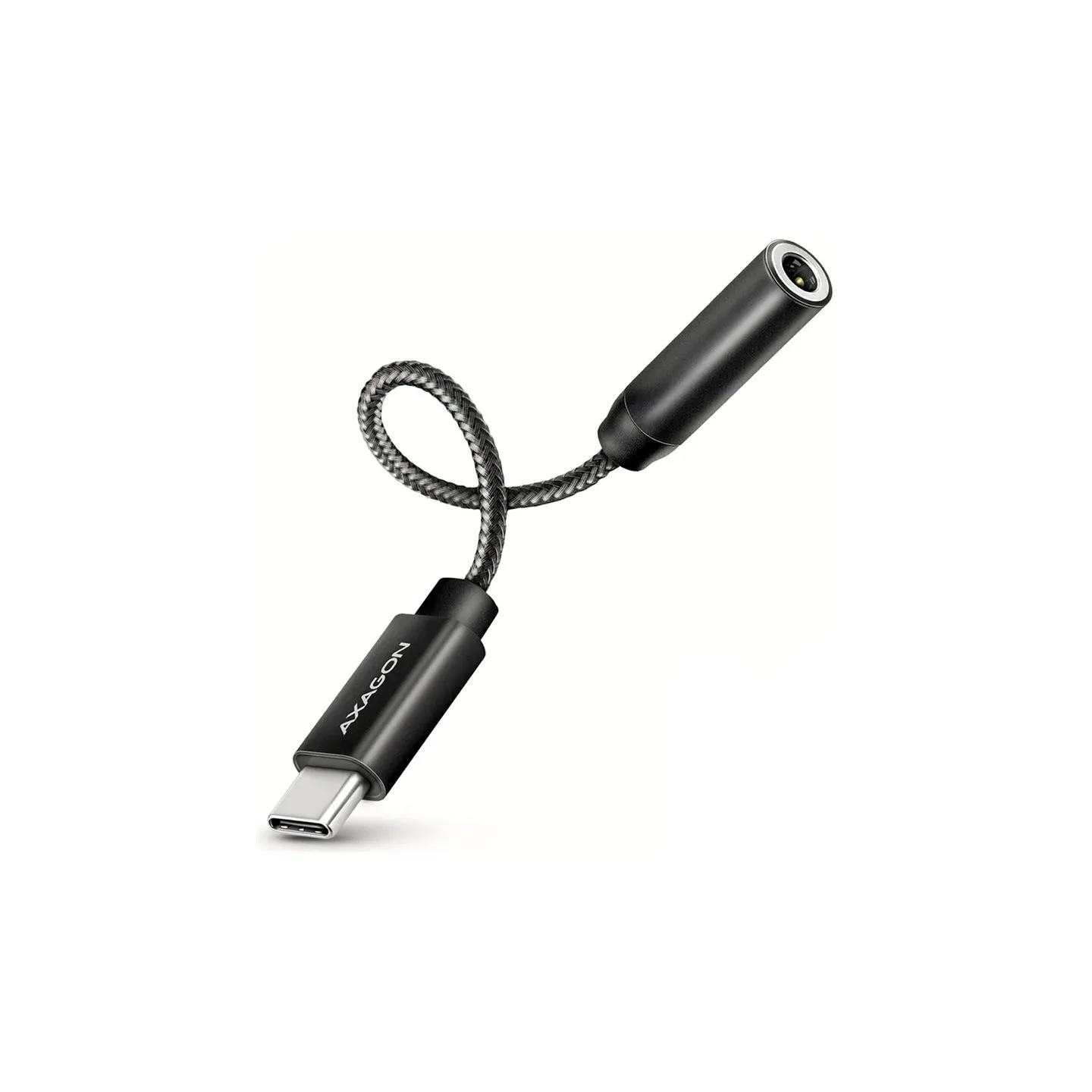 Axagon ADA-HC USB-C - 3.5mm (F) connector, Hi-Res DAC, Audio Adapter 32bit 384kHz