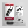 Axagon ADE-AR USB-A 3.2 Gen 1 - Gigabit Ethernet adapter, Realtek 8153, auto inst