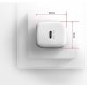 Axagon ACU-PD20W wall charger 1x QC3.0/AFC/FCP/PD type-C, 20W, white