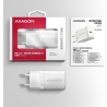 Axagon ACU-PD20W wall charger 1x QC3.0/AFC/FCP/PD type-C, 20W, white