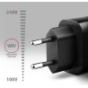 Axagon ACU-QC18 wall charger 1x QC3.0/AFC/FCP/SMART, 18W, black