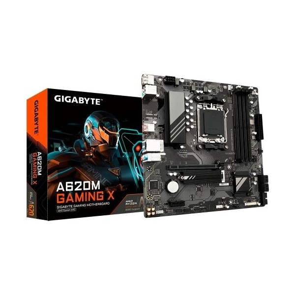 Gigabyte Motherboard A620M GAMING X AM5 4DDR5 HDMI/DP M.2 mATX