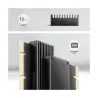 Axagon PCEM2-XS PCI-E 3.0 16x - M.2 SSD NVMe, up to 80mm SSD, low profile, heatsink