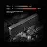 Axagon PCEM2-XS PCI-E 3.0 16x - M.2 SSD NVMe, up to 80mm SSD, low profile, heatsink