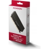 Axagon PCEM2-XS PCI-E 3.0 16x - M.2 SSD NVMe, up to 80mm SSD, low profile, heatsink