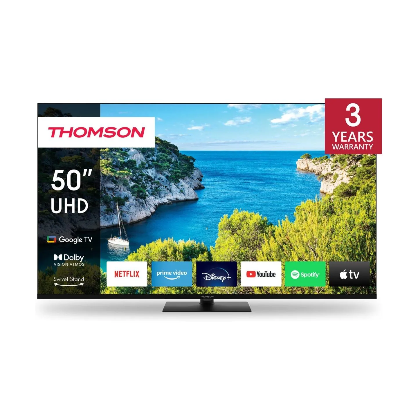 Thomson TV Set|THOMSON|43 "|4K Ultra HD|3840 x 2160 pixels|Flat|16:9|LCD|43UG5C14