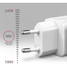 Axagon ACU-PD30W wall charger 1x QC3.0/AFC/FCP/PD type-C, 30W, white