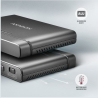 Axagon USB 3.2 Gen 2 adapter for connecting NVMe M.2 SSDs and SATA 2.5"/3.5" drives with cloning function.