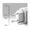 Axagon ACU-QC18W wall charger 1x QC3.0/AFC/FCP/SMART, 18W, white
