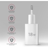 Axagon ACU-QC18W wall charger 1x QC3.0/AFC/FCP/SMART, 18W, white