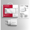 Axagon ACU-QC18W wall charger 1x QC3.0/AFC/FCP/SMART, 18W, white