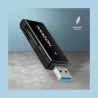 Axagon Slim super-speed USB 3.2 Gen 1 card reader with a direct USB-A connector.
