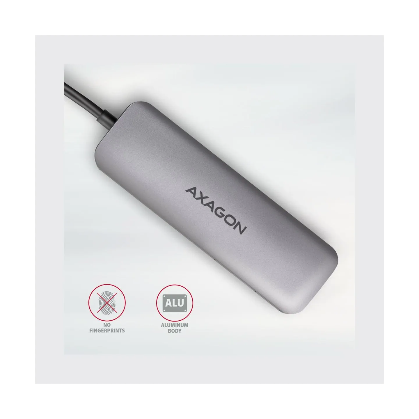 Axagon HMC-HCR3A Hub 3x USB-A SD/microSD + HDMI