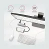Axagon Multi port USB 3.2 Gen 1 hub. HDMI, card reader and three USB-A outputs. Cable USB-C 20 cm.