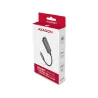 Axagon ADE-TRC Type-C USB3.2 Gen 1 - Gigabit Ethernet 10/100/1000 Adapter, metal, titan grey