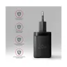 Axagon ACU-PD20 wall charger 1x QC3.0/AFC/FCP/PD type-C, 20W, black