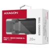 Axagon ACU-PD20 wall charger 1x QC3.0/AFC/FCP/PD type-C, 20W, black