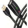 Axagon ADR-220 Active extension USB 2.0 A-M > A-F cable, 20 m long. Power supply option.