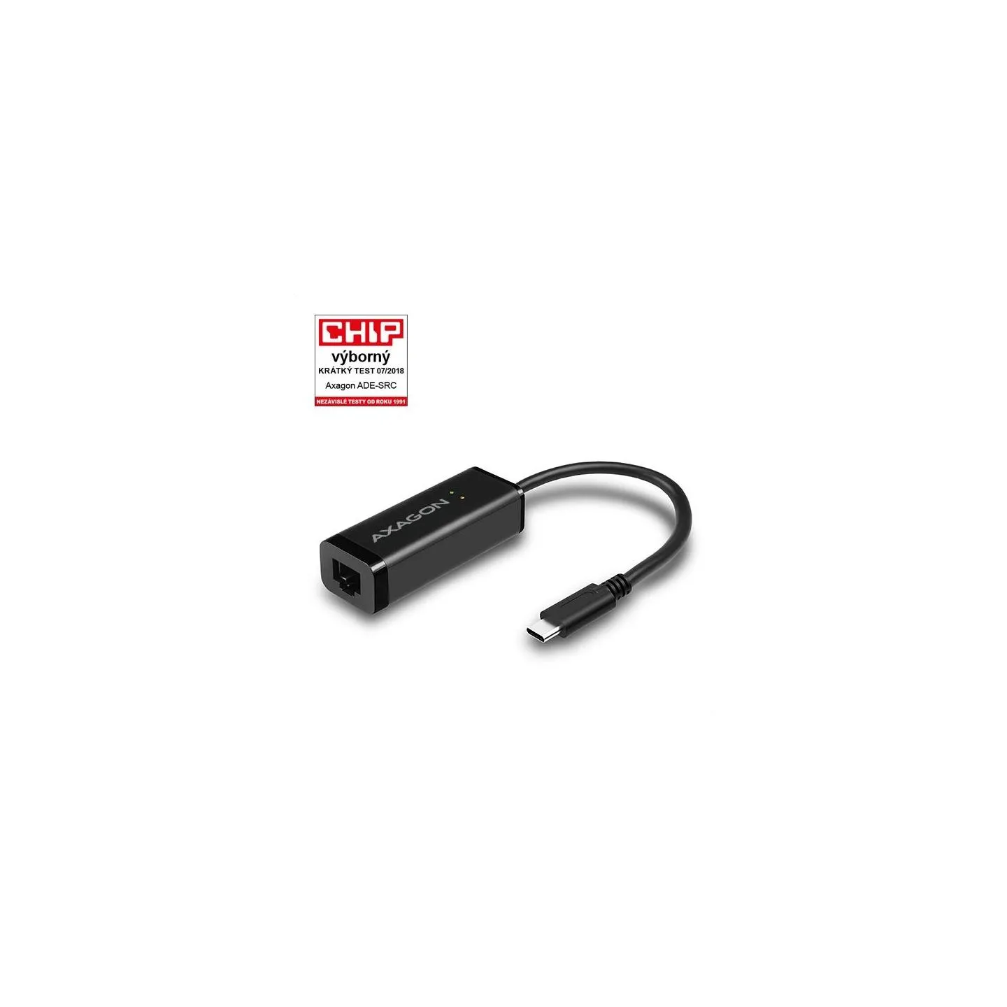 Axagon ADE-SRC Type-C USB3.1 - Gigabit Ethernet 10/100/1000 Adapter
