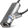 Axagon ADE-25R SUPERSPEED USB-A 2.5 GIGABIT ETHERNETCompact aluminum USB-A 3.2 Gen 1 2.5 Gigabit Ethernet 10/100/1000/2500 Mbit 