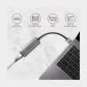 Axagon ADE-25R SUPERSPEED USB-A 2.5 GIGABIT ETHERNETCompact aluminum USB-A 3.2 Gen 1 2.5 Gigabit Ethernet 10/100/1000/2500 Mbit 