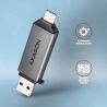 Axagon CRE-DAC External, Type-C+Type-A 2-slot SD/microSD
