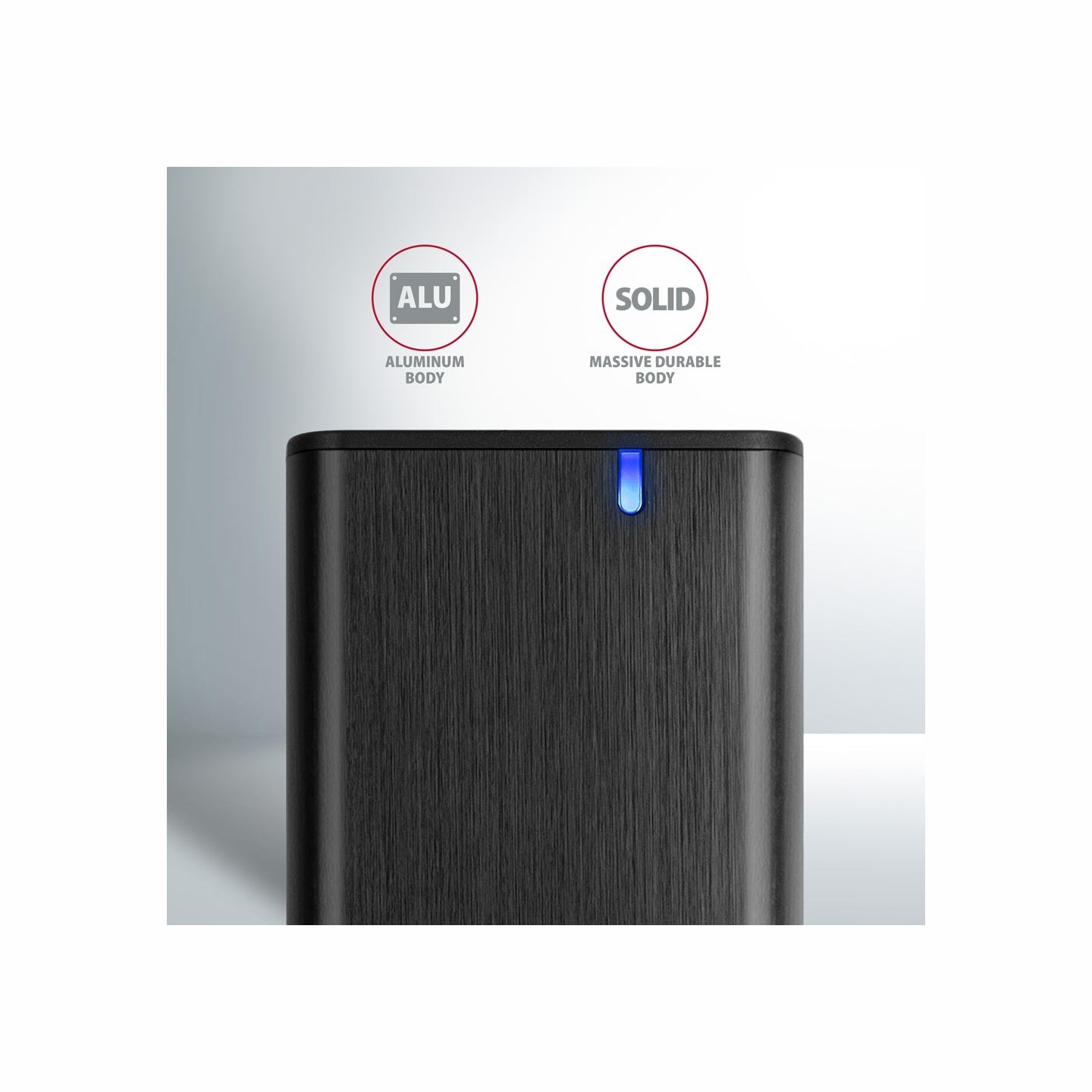 Axagon EEM2-SB2 USB-C Gen 2 M.2 NVMe/SATA SSD
