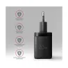 Axagon ACU-PQ20 wall charger QC3.0/AFC/FCP + PD type-C, 20W, black