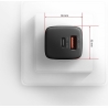Axagon ACU-PQ20 wall charger QC3.0/AFC/FCP + PD type-C, 20W, black